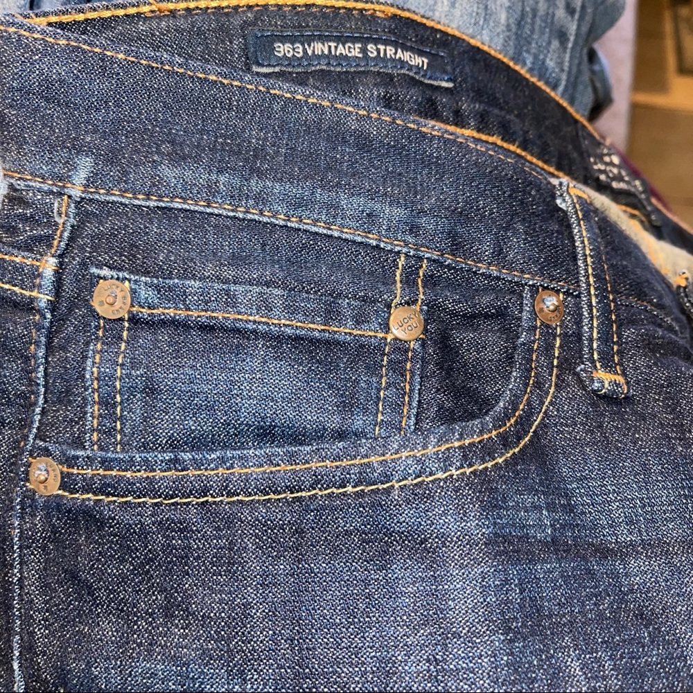 Lucky Brand 363 Vintage Straight Jeans - Picture 12 of 16